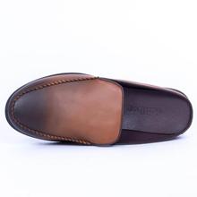 Caliber Shoes Tan Brown Casual Slip On Shoes For Men - ( 533 O)