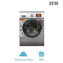 IFB 8 kg Fully Automatic Front Load  Digital Washing Machine Silver