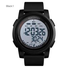 SKMEI 1469 Digital Wristwatch Sports Pedometer Stop Watch For Men
