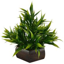 Fancy Mart Artificial Bamboo Leaves Plant (Size 7.5 Inchs/ 20 Cms)