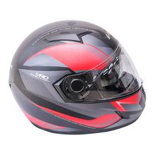 ATTITUDE CARA Dual Visor Helmets - Black Red