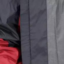 Waterproof Zippered Jacket For Men- Black/Maroon