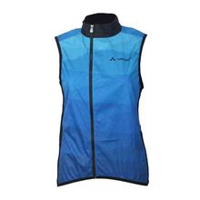 Blue Windproof Half Jacket For Women