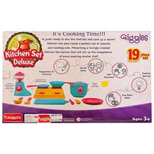 Giggles 19 Pieces Kitchen Set Deluxe- Multicolored