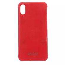 Plain Red Mobile Cover For Iphone X