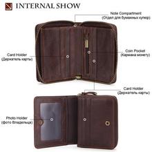 Genuine Leather Men Wallet Fashion Coin Purse Card Holder