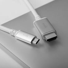 Moshi USB-C to HDMI Cable 6.6 ft (2 m) - White