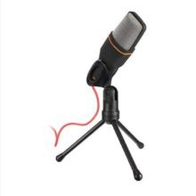 SF-666 Multimedia Studio Wired Condenser Microphone with Tripod Stand