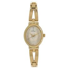 Titan Karishma Revive Champagne Dial Analog Watch For Women-2594YM01