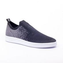 Caliber Shoes Black Casual Slip on Shoes For Men (715)