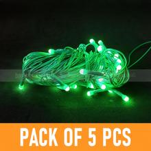 Combo of 5Pcs 10Mtr Tihar Light- Green