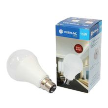 Vishal Gold White 15W Super Bright LED Bulb - (B22)