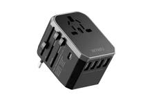 Wiwu Ua-301 Universal Plug Adapter-Black