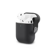 Moshi Pebbo Case for AirPods (1st/2nd Gen) Shadow Black