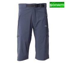 Sonam Gears Navy Blue Belted Trekking Shorts (504)