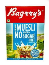 Bagrry's No Added Sugar Crunchy Muesli Box-500gm