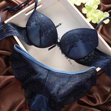 Fashion fashion lace sexy thin deep V-neck push up underwear