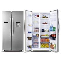 RC-70WS4SA 610 Ltrs Side By Side Door Refrigerator With Ice Dispenser - Silver