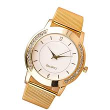 FashionieStore Ladies wristwatch Fashion Women Crystal Stainless Steel Analog Quartz Wrist Watch