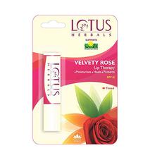 Lotus Herbals Lip Therapy - Velvety Rose 4g -LHR028304