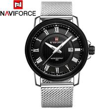 NF9052 Stainless Steel Unisex Watch - Black/Silver