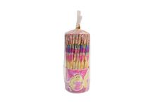 Barbie Pencils With Pencil Holder - Pink