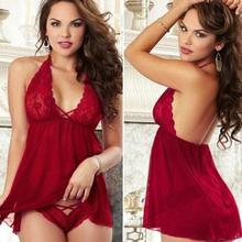 SALE- Plus Size Women Sexy Lingerie Lace Babydoll