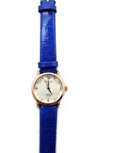 Fashionable fancy analog Women Blue Strap Watch