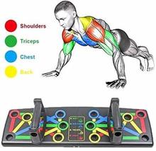Push Up Board With Color-Coded Body Building Stand Board Push-up Bar