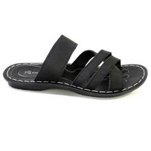 Shikhar Shoes Black Synthetic Slip-On Sandal For Men - 1401