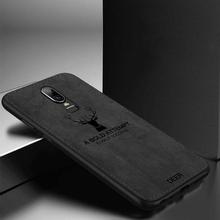 Dreamysow For OnePlus 6T 5T 6 5 7 Case Classic Fabric Soft