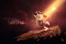 Michael Jordan Basketball Wall Sticker 36in(W) x 24in(H)