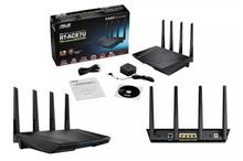 ASUS RT‐AC87U [2400 mbps/Dual Band/5 dBi X 4 Antenna/1 X USB 3.0 X1] DSL Router