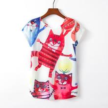 KaiTingu Spring Summer Women T Shirt Novelty Harajuku Kawaii