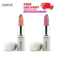 SoulTree Pack Of 2 Lipstick (Glowing Velvet 513, Copper Mine 213) For Women