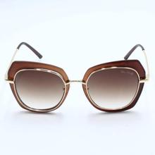 Brown Framed Cateye Sunglasses For Women - S5972