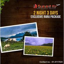 Summit Air Mystic Rara Lake Holiday Package (2 Nights, 3 Days) - Minimum 6 Pax