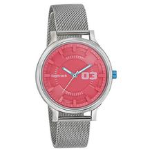 Fastrack Loopholes Red Dial Analog Watch for Men-6166SM02