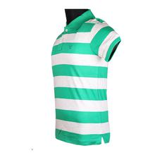 Polo Green / White Striped Tank T-shirt for Men