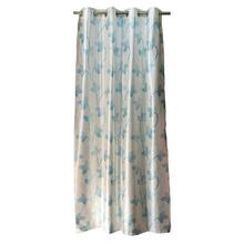 Classic Alpha Grey Leaves Curtains