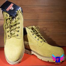 Camel Suede Boots For Men Plus Size