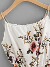 Floral Print Self Tie Cami Dress