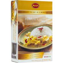 Roza Yellow Curry Tofu and Vegetables with Thai Jasmine Rice 310g