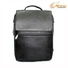 Black Leather Backpack For Men