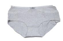 Usupso Both Sides of Lace Ladies Underwear 4pcs (Gray)