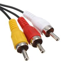 Video Adapter AV Cable With 3 RCA TV Lead for PS3/PS2 HD Component Video Cable 1.8M for Playstation 2 Game HDTV AV Cord