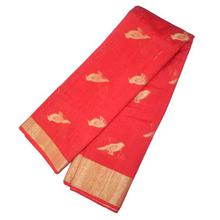 Bird Printed Saree For Women