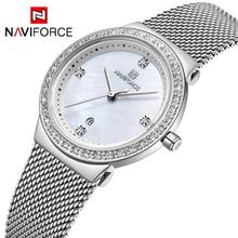 NAVIFORCE Luxury Fashion Stainless Steel Watch for Women