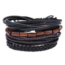 Bracelets & Bangles mens leather bracelets 2019 Pulseira