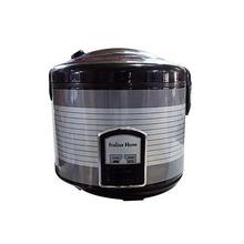 Italian Home CFXB50-A Rice Cooker - 5 Litre Black/Silver